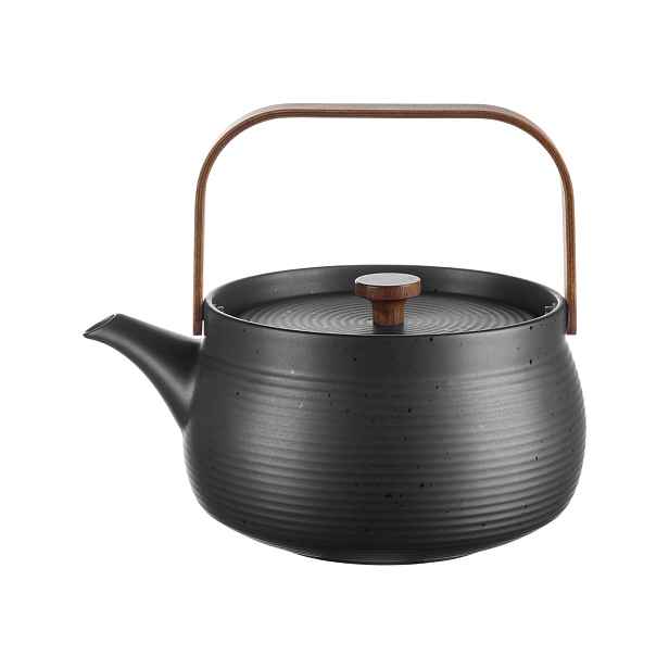 Porcelánová konvice na čaj 1,5 l JAPANDI ASA Selection - černá