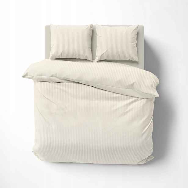 Sada Povlečení Z Damašku 220x200 Pure Collection Ecru