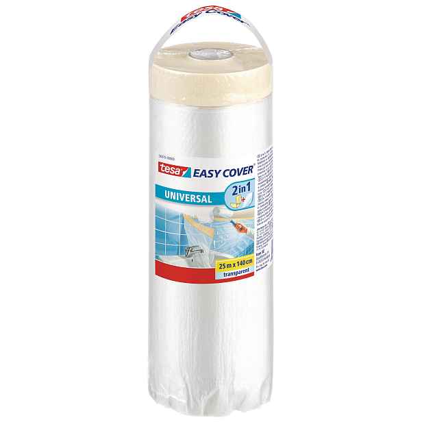 Fólie maskovací CQ Tesa 58882 Easy Cover UNIVERSAL 0,55 m/25 m
