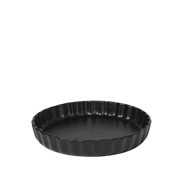 Kameninová koláčová forma ? 29 cm Broste VIG - černá