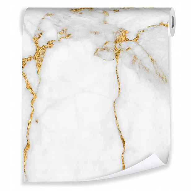 Tapeta Marmor 3D Ložnice Obývací Pokoj Vliesová Tapeta Na Zeď V Roli
