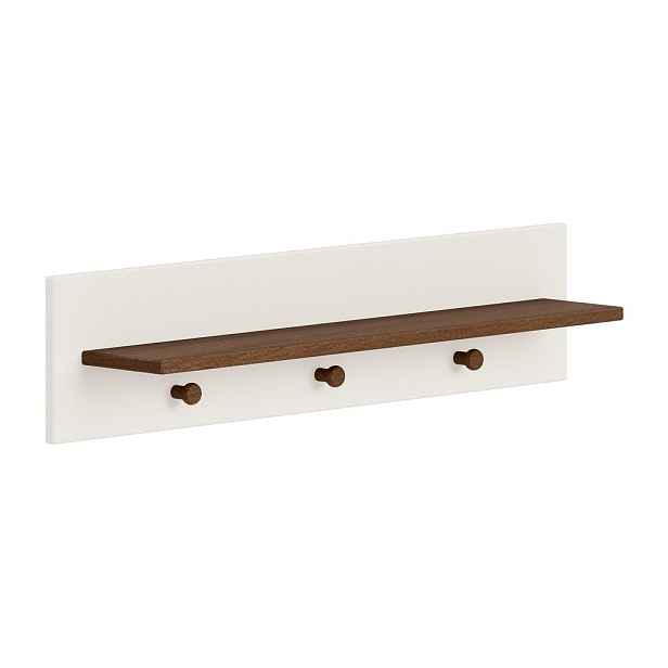 Béžový nástěnný dětský věšák 80x18 cm Sezane – Vipack