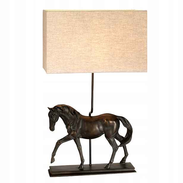 Dekorativní hnědá stolní lampa Dorado E27 40W Designer's Lightbox