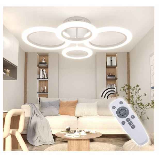 Ruyi Moderní stmívatelná stropní Led lampa 2700-7000K dálkový ovladač