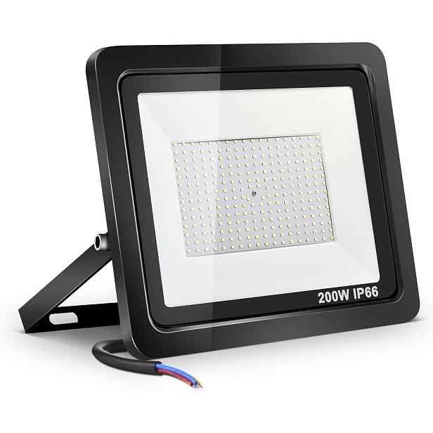 Ankishi 200W Led reflektor, IP66, jasné světlo LE20000LM pro venkovní použití