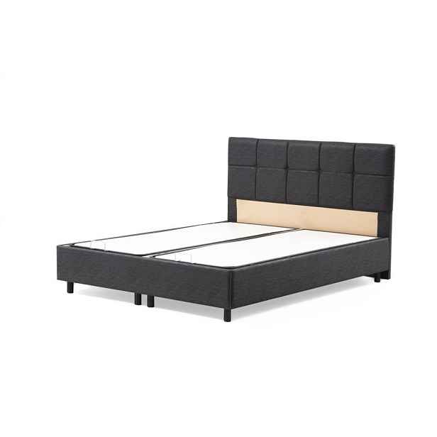 Rám dvoulůžkové postele s čelem Vitalia 160 x 200 - Anthracite