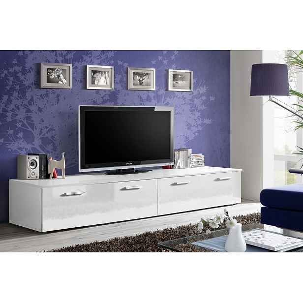 TV stolek DAN - bílý