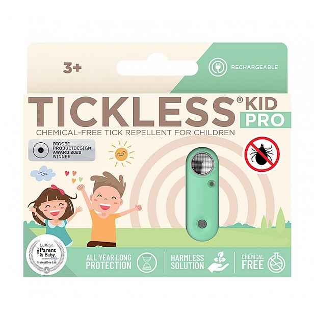 Ultrazvuková ochrana proti klíšťatům Tickless Kid Pro Mentha Tickless