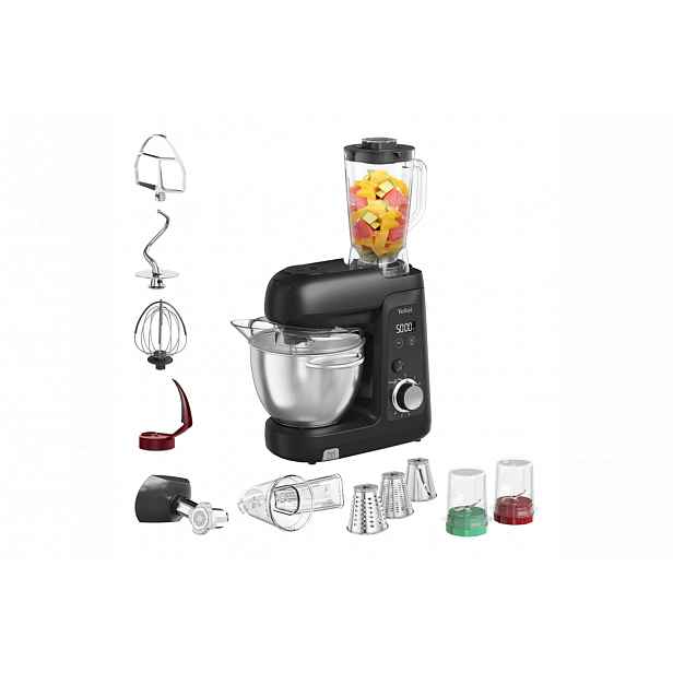 Kuchyňský robot Tefal Bake Partner QB5458F0 Černý
