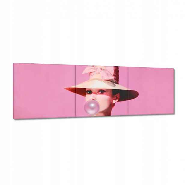 Obrazy 120x40 Audrey Hepburnová Balonovka