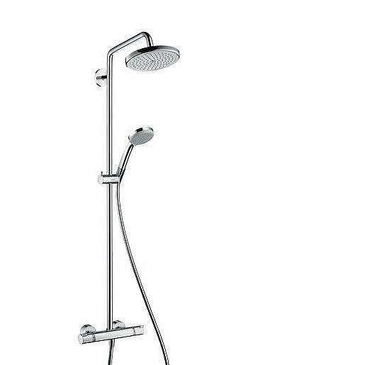Sprchový systém Hansgrohe Croma na stěnu s termostatickou baterií chrom 27185000