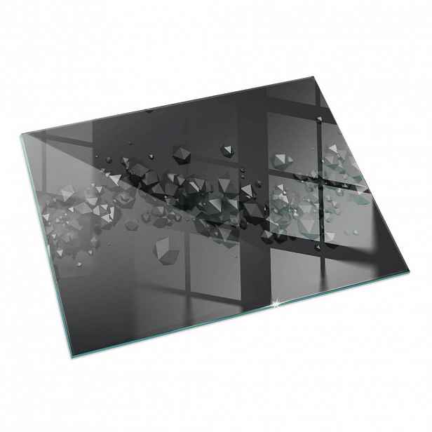 TULUP PODLOŽKA POD KRB 120x80 cm - Abstraktní mrak z pevných tvarů