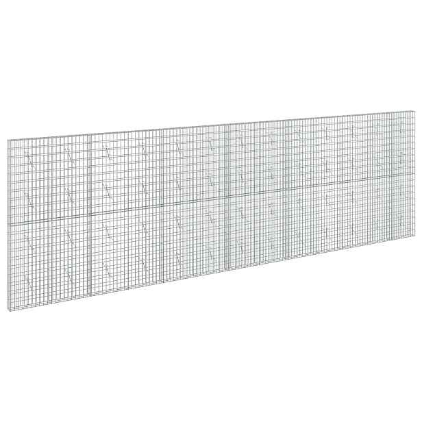 vidaXL Gabion s drátem 5 mm a síťkou 5x10 cm 650x10x200 cm
