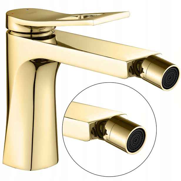 Bidetová baterie Soul Gold Zlatá