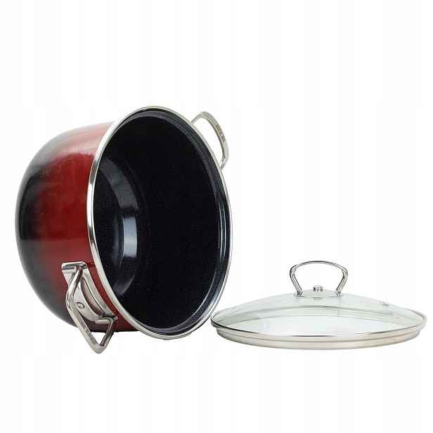 Belis Hrnec Hrnec S Poklicí 3,5 L 20 CM Ombre Red