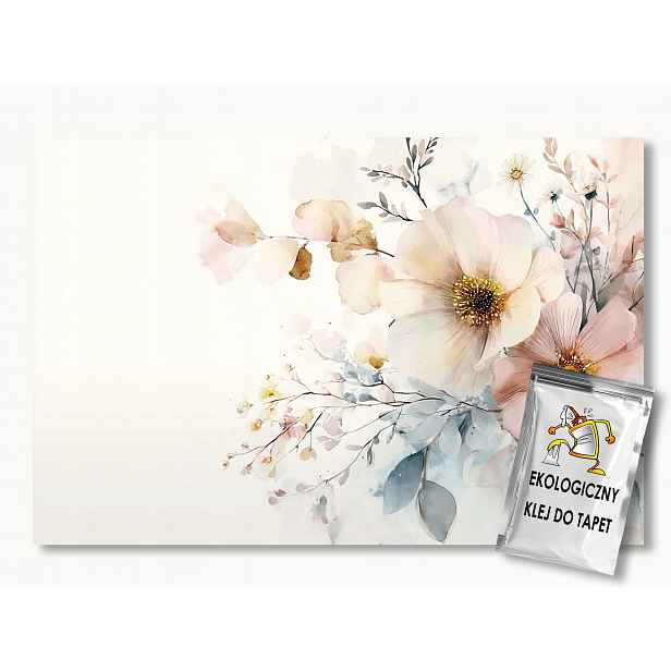 Fototapeta Flizelina Květiny Kytice Vintage Boho Shabby Chic 368x254 130g