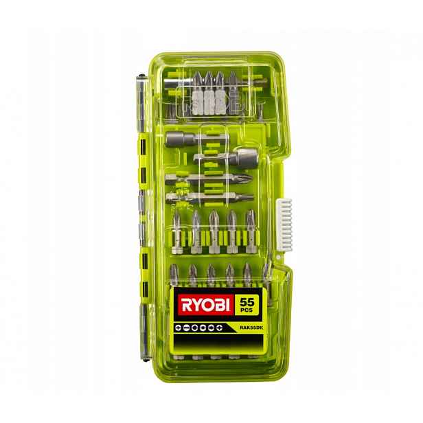 Ryobi RAK55DK Sada 55 šroubovacích bitů
