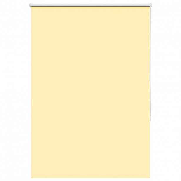 vidaXL Roleta zatemňovací žlutá 100x175cm šířka látky 95,7cm polyester
