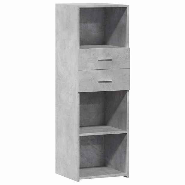 vidaXL Skříň highboard betonově šedá 40x42,5x124 cm kompozitní dřevo