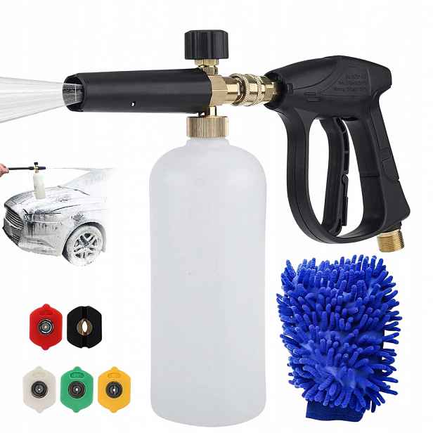 Sada Pistolí Pro Tlakovou Myčku Karcher 4350PSI 22 MM 5 X Tryska Sada