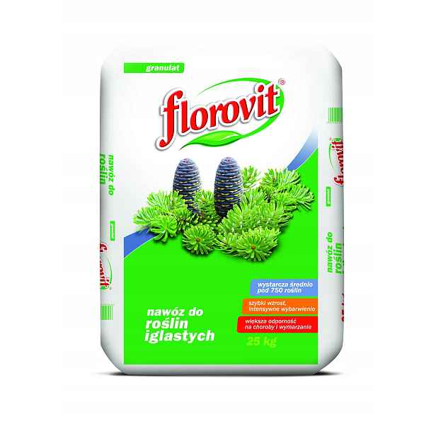 Florovit Hnojivo pro jehličnany 25 Kg Smrk Tuje Iglaki