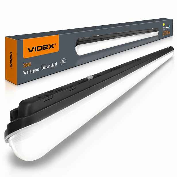 Led lampa Hermetická lineární 36W 5760lm 5000K Neutrální 120cm IP65