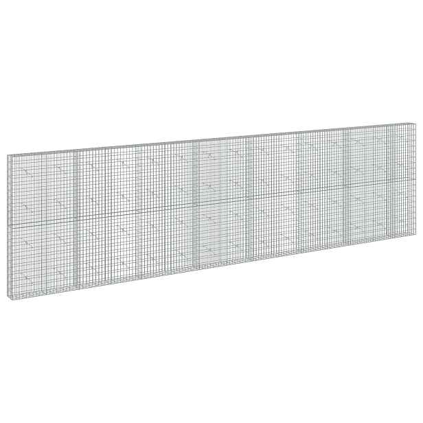vidaXL Gabion s drátem 5 mm a síťkou 5x10 cm 750x20x200 cm