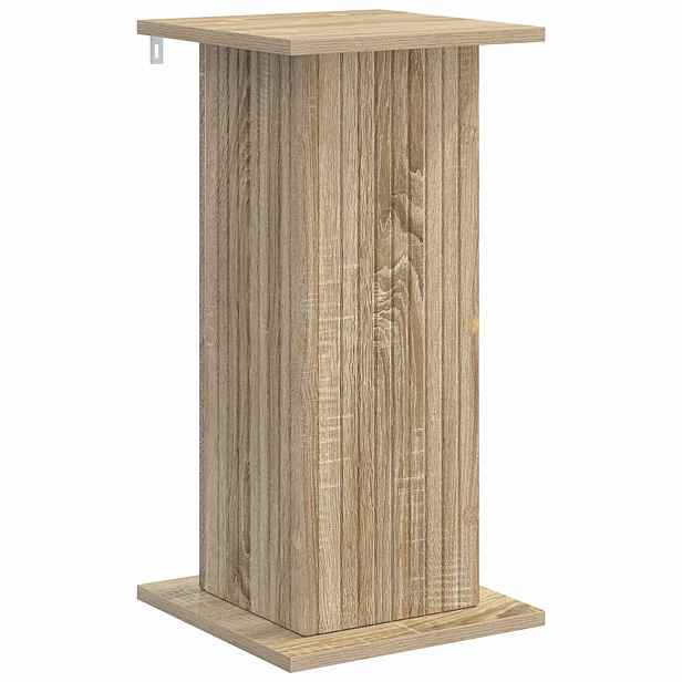 vidaXL Stojan na rostliny Dub sonoma 30,5 x 30 x 60,5 cm
