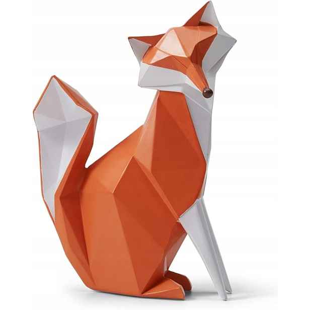 Geometrická Figurka Lisa socha ozdoba dekorace obývací pokoj kancelář police 22 cm