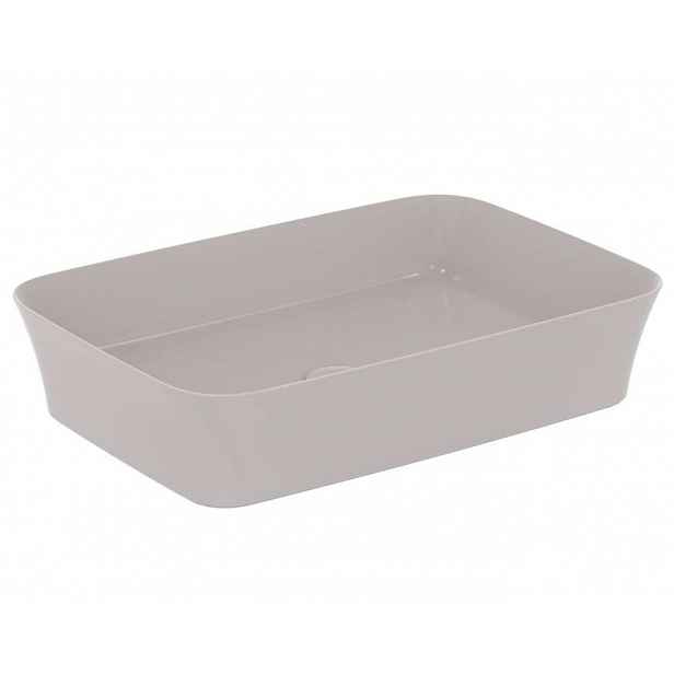 Ideal Standard Ipalyss - Umyvadlo na desku, 55x38 cm, bez přepadu, Concrete E2076V9