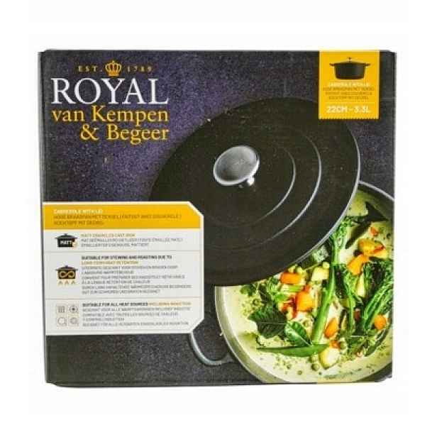 Litinový Hrnec Royal van Kempen&Begeer 3,3l