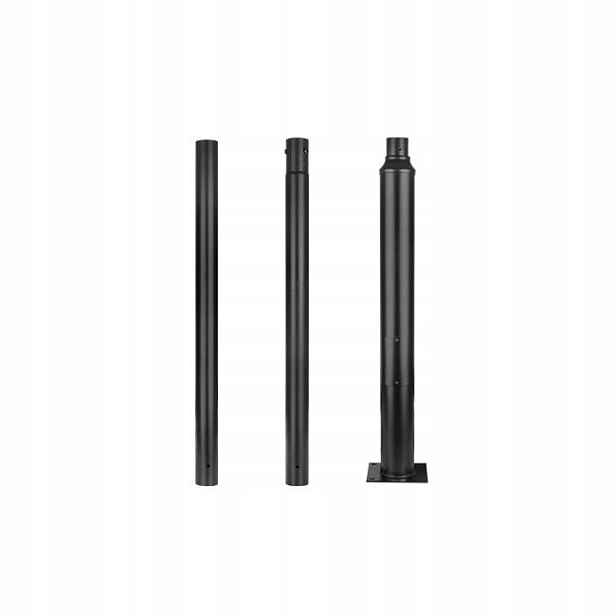 Sloup pro solární pouliční lampy YH013000 3 m Kotvy v sadě Robustní stožár