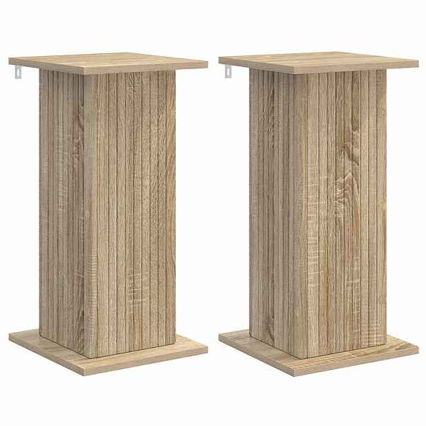 vidaXL Stojan na rostliny 2 ks Dub sonoma 30,5 x 30 x 60,5 cm