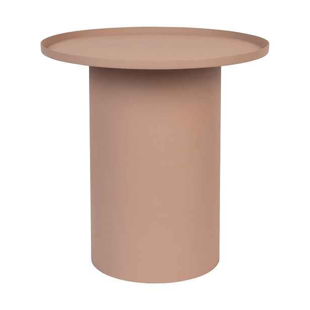 Kovový kulatý odkládací stolek ø 45,5 cm Sverre – White Label