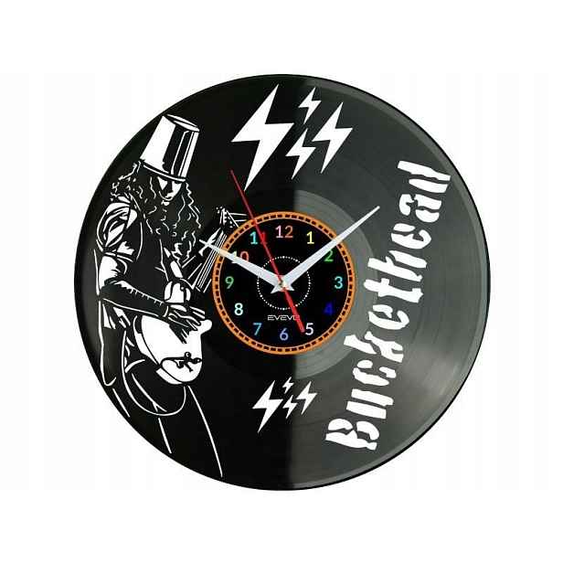 Rock Band Nástěnné hodiny Vinylová deska Moderní dekorativní jako Dárek Ur