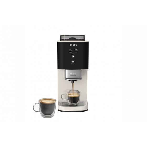 Automatický kávovar KRUPS Coffee Crush SA4001E0 Bílá