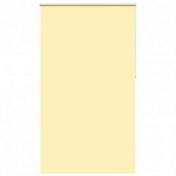 vidaXL Roleta zatemňovací žlutá šířka látky 121,6 cm polyester