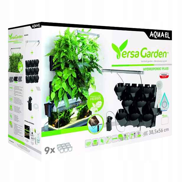 Aquael Versa Garden Hydroponic Plus Hydroponie systém vertikální zahrady
