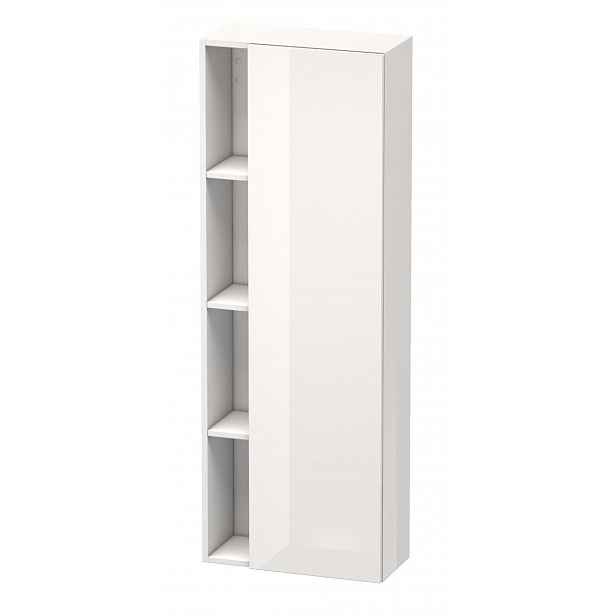 Duravit DuraStyle - Skříňka vysoká 140x50x24 cm, pravá, lesklá bílá DS1238R2222