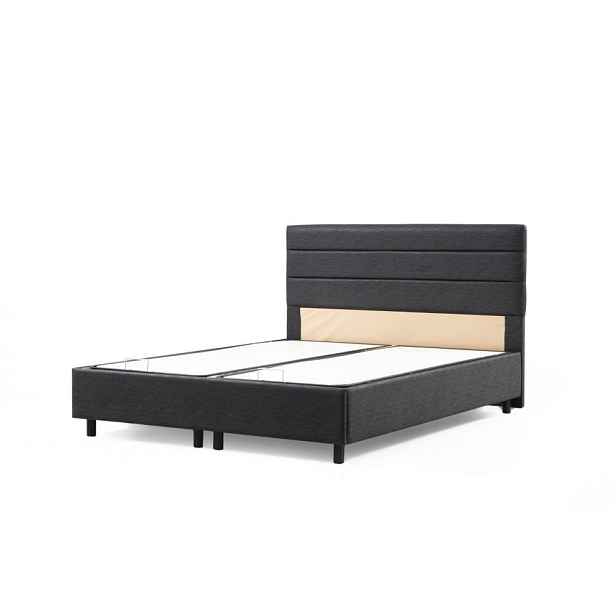 Rám jednolůžkové postele s čelem Motya 120 x 200 - Anthracite