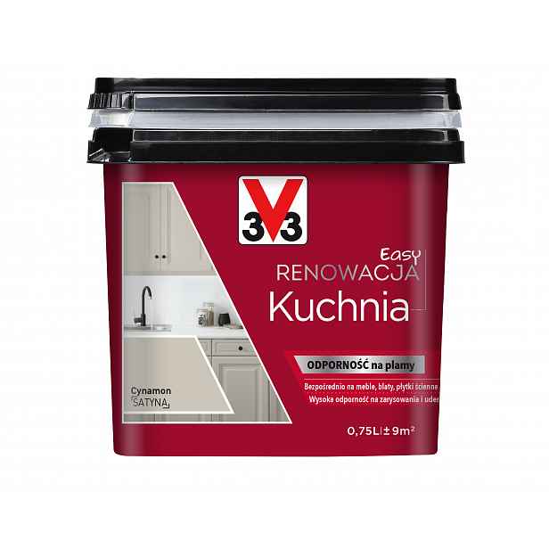 V33 Easy Renovace Kuchyně Skořice Satén 0,75L