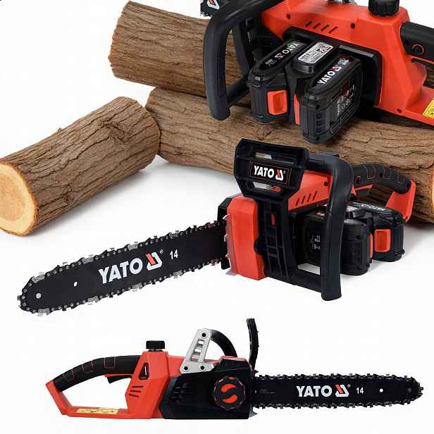 Sada Řetězová Pila 36V 14'' 2X 2AH Akumulátor Yato YT-82812