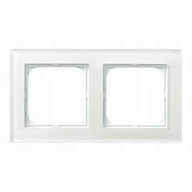 Ospel Sonáta bílé sklo – rámeček R-2RG/31 (6 mm)