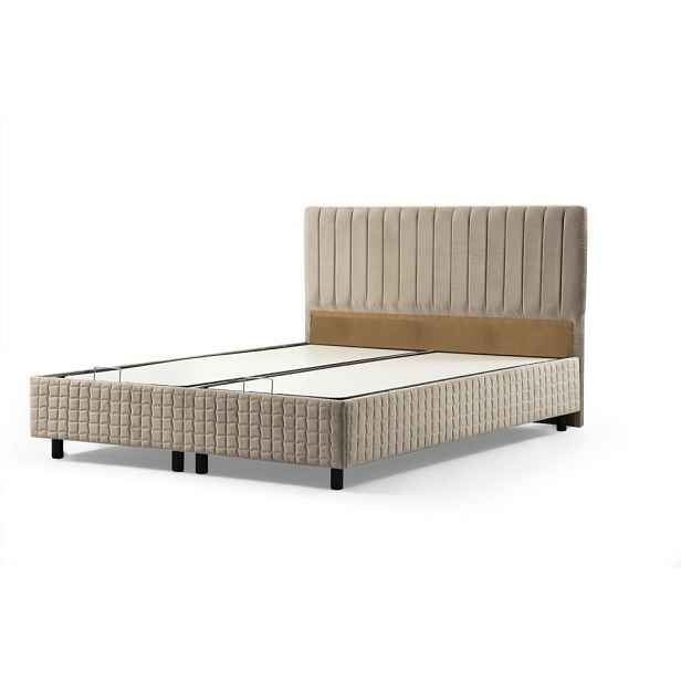 Rám jednolůžkové postele s čelem Safir120 x 200 - Brown