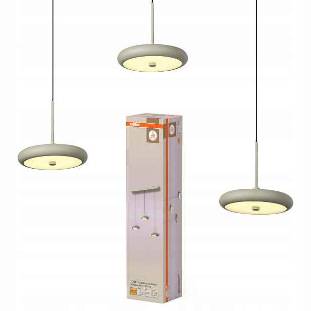 Závěsné Stropní Svítidlo 18W 1100lm 3000K Béžová Decor Yoyo Pendant Osram