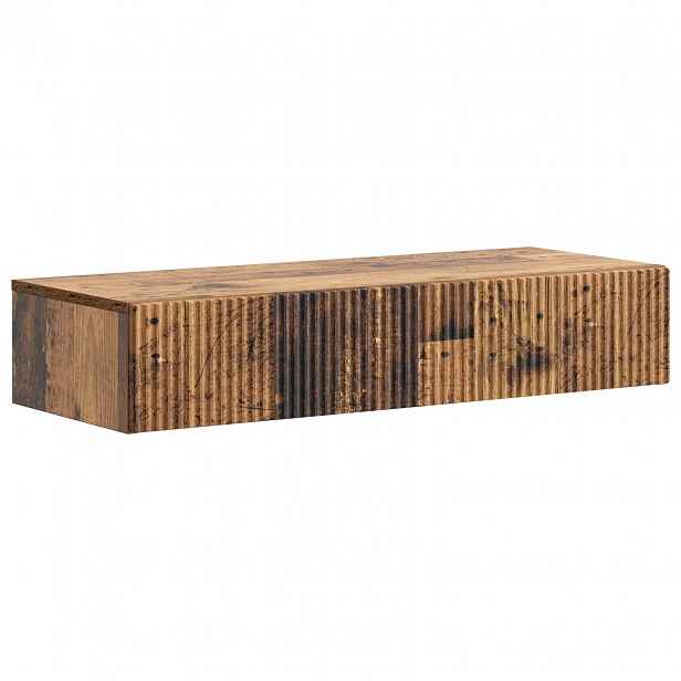 vidaXL Nástěnný boční stůl 87,5 x 34,5 x 17 cm Kompozitní dřevo