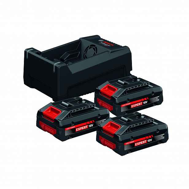 Sada startovací AKU Bosch EXBA18V-40, GAL12V/18V-80
