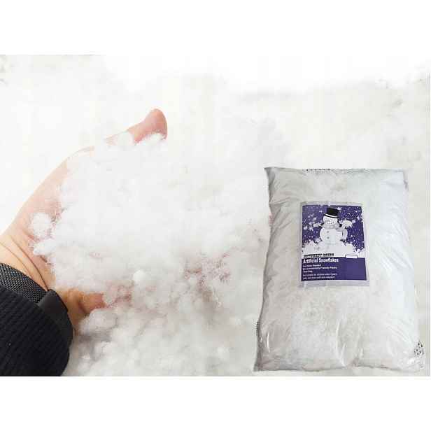 Umělý Sníh Peří 2KG 2000g Paka