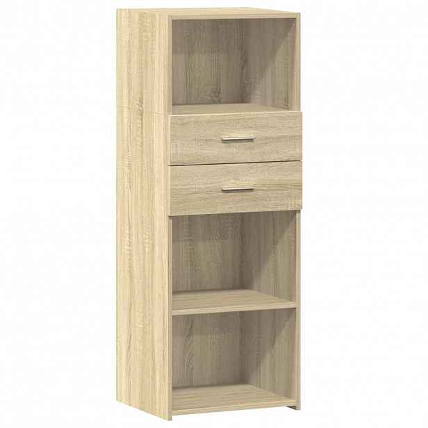 vidaXL Skříň highboard dub sonoma 45 x 42,5 x 124 cm kompozitní dřevo