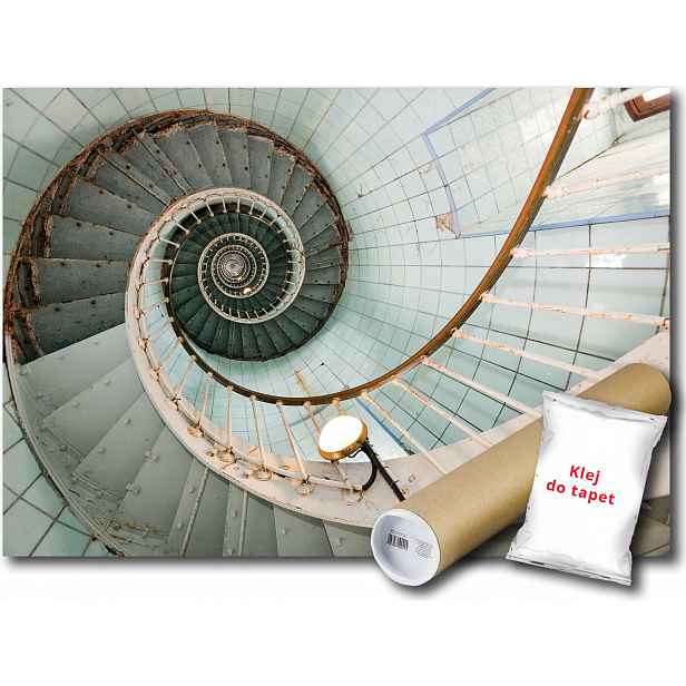 Fototapeta Schody Spirala 24A Fxl 208x146 F12615